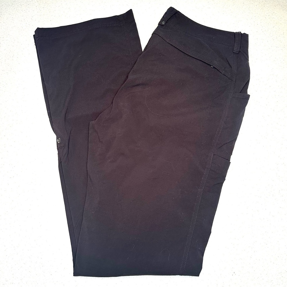 Royal Robins Stretch  Convertable Trekking Pant Black Women’s Size 6 Long
